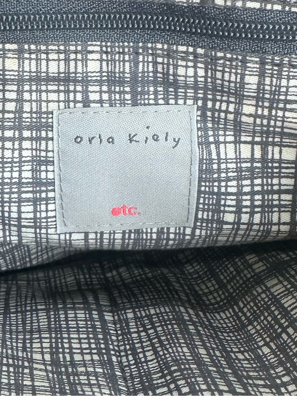 Orla Kiely Stem Print Coated Canvas Purse Retro Mod Floral Shoulder Tote Bag - Picture 4 of 16